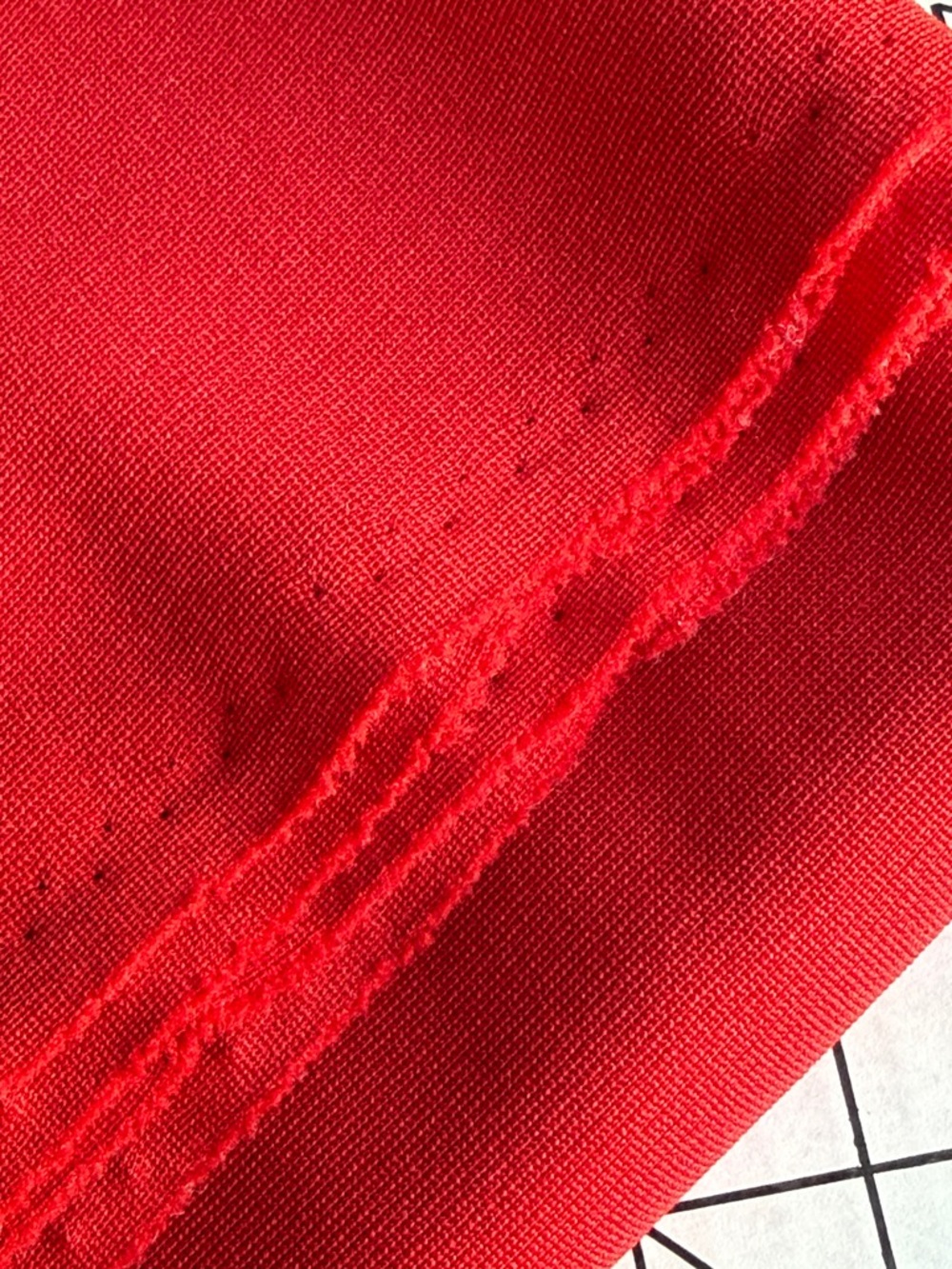 Red Gaberdine Fabric 7/8 Yard x 58” Medium Weight Suiting - Picture 11 of 11